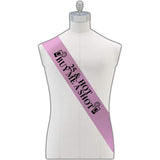 HerbyDesigns 25 AND HOT BUY ME A SHOT, Birthday Party Sash, 7 Colours Available