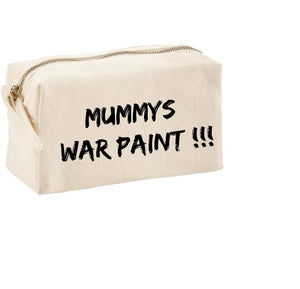 Mummy's War Paint Make-up Bag