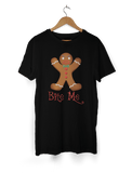 Herby Designs Funny Angry Gingerbread T-Shirt - Perfect Christmas or Birthday Present