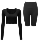 Phoenix Active - Ladies Ribbed Seamless 3D Fit Set