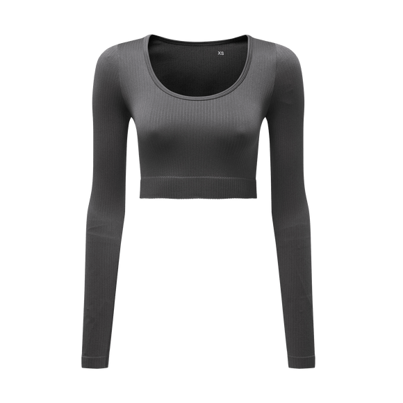 Phoenix Active - Ribbed Seamless '3D Fit' Crop Top