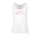 Love Island Inspired Slogan Vest "It is what it is!"