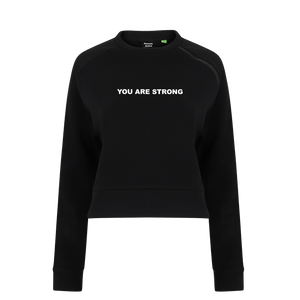 Phoenix Active - Ladies "You Are Strong" Cropped Sweatshirt